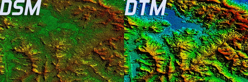 geopak digital terrain model